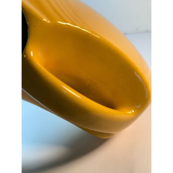 Vintage Fiesta Ware Yellow Juice Water Pitcher Vase READ WEAR - Picture 13 of 13